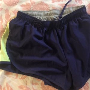 Nike running shorts with liner